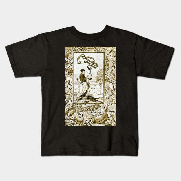 Origin of the Philosopher's Stone Kids T-Shirt by Hermetictees